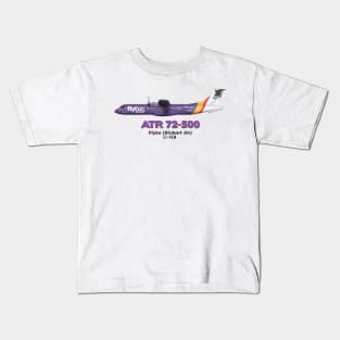 Avions de Transport Régional 72-500 - Flybe (Stobart Air) Kids T-Shirt